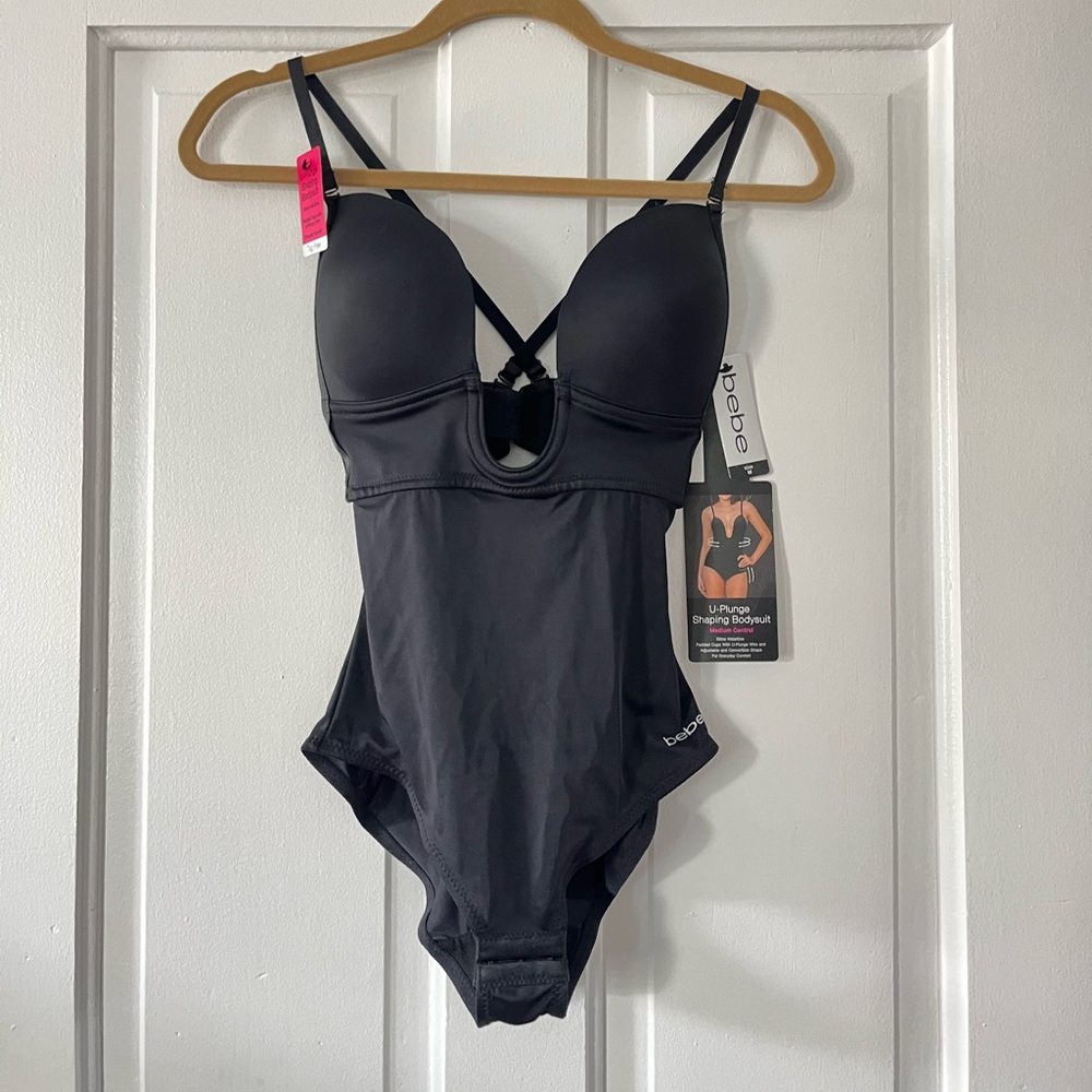 Bebe black shaping bodysuit